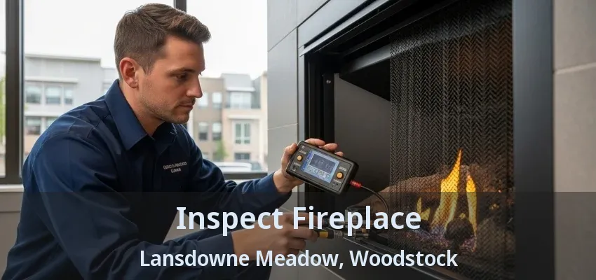 Inspect Fireplace Lansdowne Meadow, Woodstock - ON Inspect Fireplace Lansdowne Meadow, Woodstock - ON