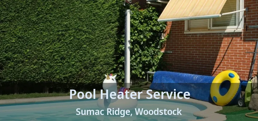 Pool Heater Service Sumac Ridge, Woodstock - ON