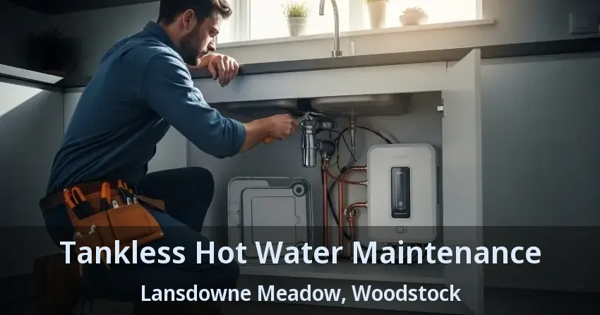 Tankless Hot Water Maintenance Lansdowne Meadow, Woodstock - ON Tankless Hot Water Maintenance Lansdowne Meadow, Woodstock - ON